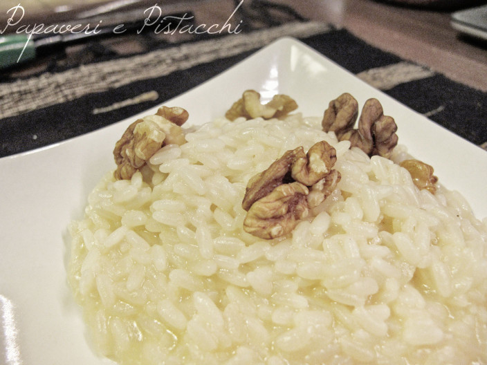 Risotto Toma, Noci e Spumante